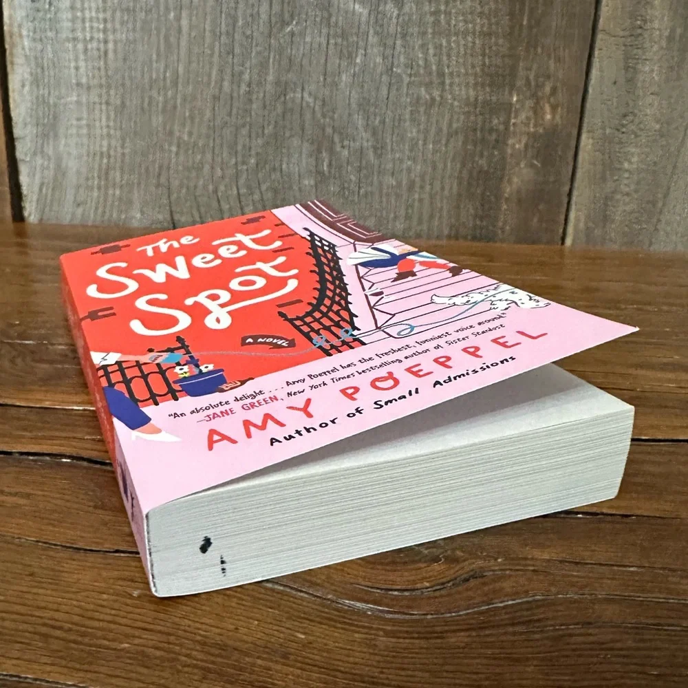 The Sweet Spot by Amy Poeppel Paperback Book Fiction Romance Humor Book Tok